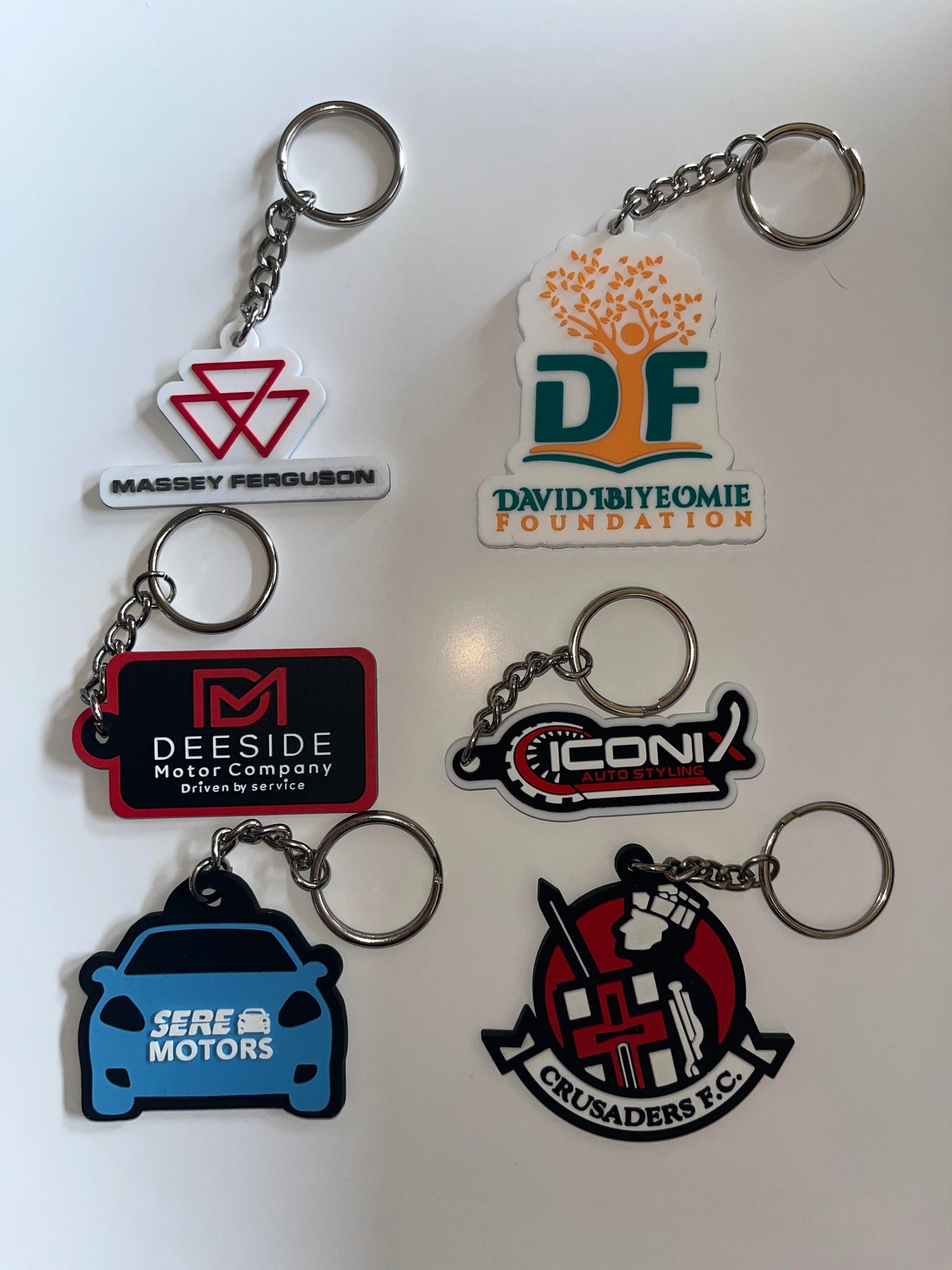 Custom Shape 3D Keyring's