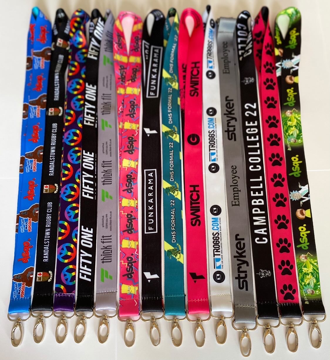 Silk Lanyards