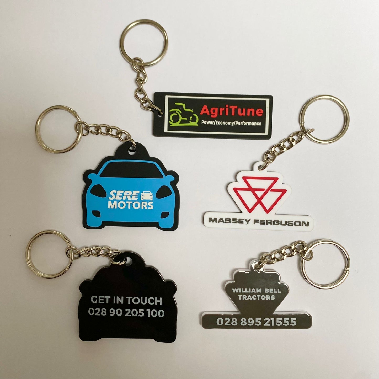 Custom Shape 3D Keyring's