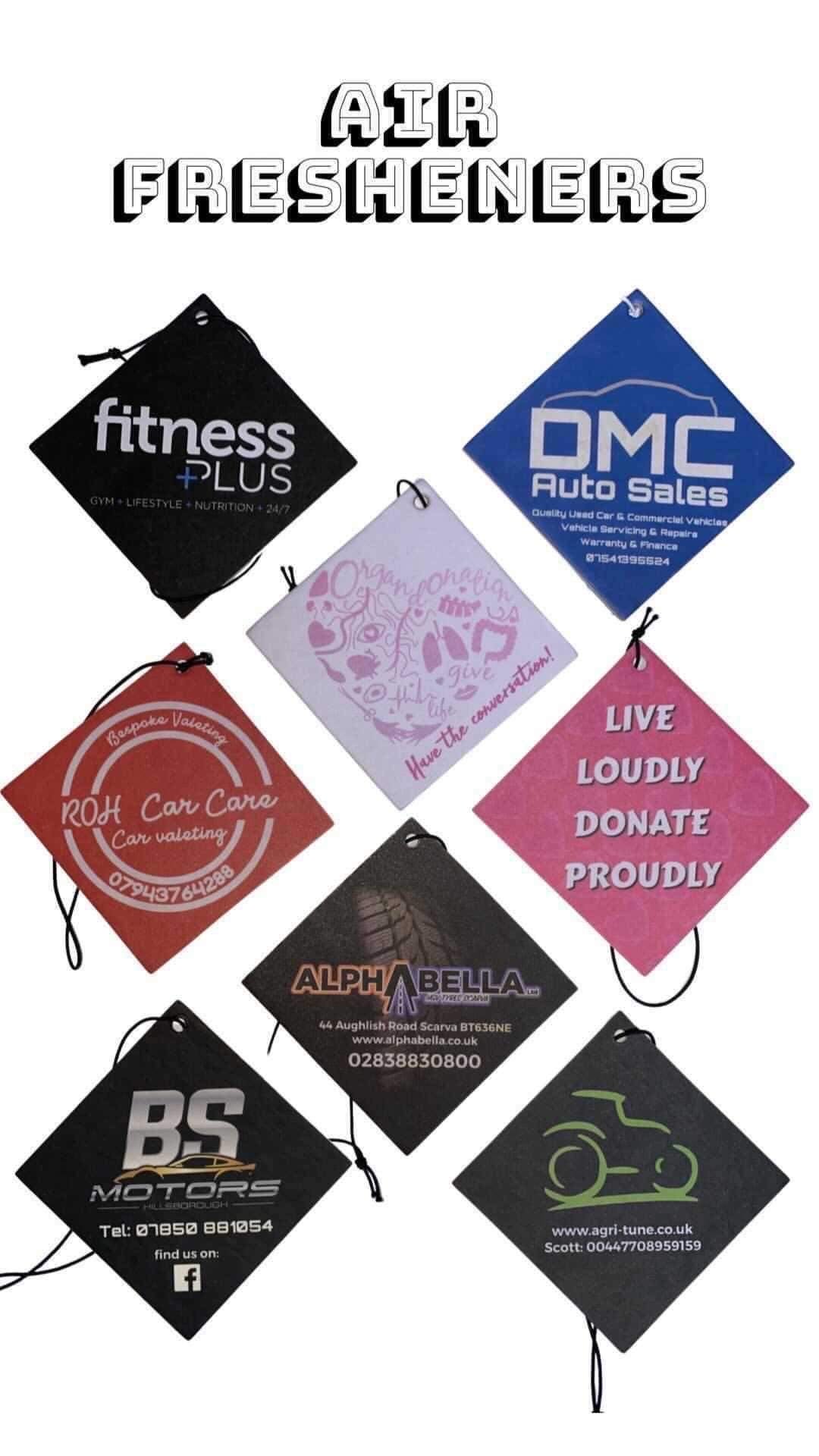 Custom Air Fresheners